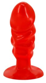 plug butt dick 10 x 35cm rouge