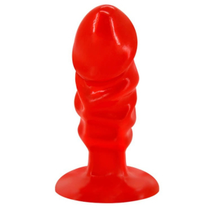 plug butt dick 10 x 35cm rouge