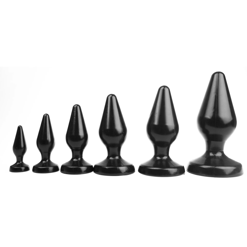 plug classic l i love butt 15 x 68 cm noir 6