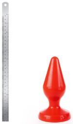 plug classic l i love butt 15 x 68 cm rouge 2