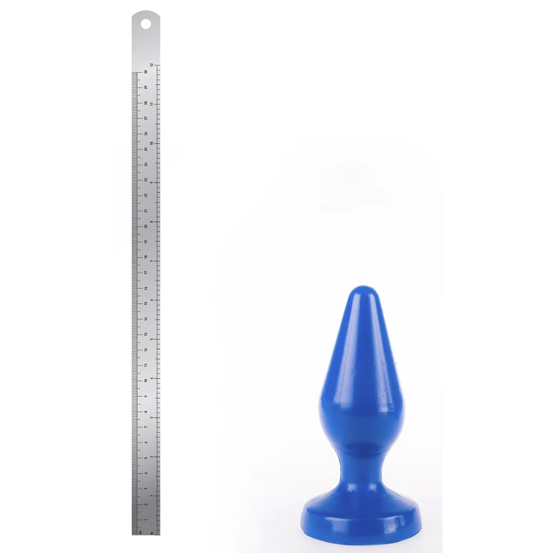 plug classic m i love butt 13 x 53 cm bleu 2