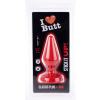 plug classic m i love butt 13 x 53 cm rouge 1