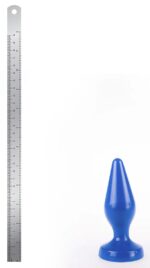 plug classic s i love butt 11 x 43 cm bleu 2