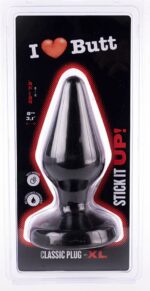 plug classic xl i love butt 17 x 75 cm noir 1
