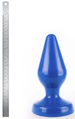 plug classic xxl i love butt 20 x 9 cm bleu 2