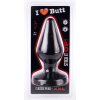 plug classic xxl i love butt 20 x 9 cm noir 1