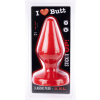 plug classic xxl i love butt 20 x 9 cm rouge 1