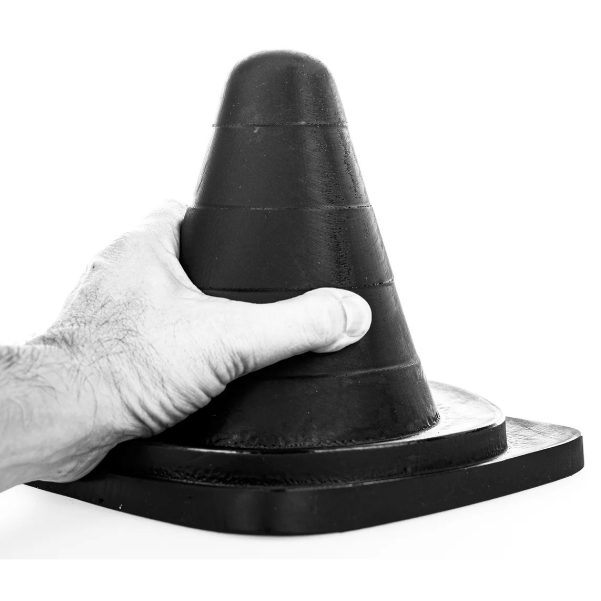 plug cone ab68 small cone all black 19 x 13cm 1