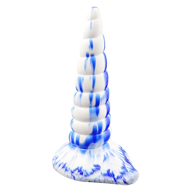 plug couleur unicorn 18 x 6cm bleu blanc 1
