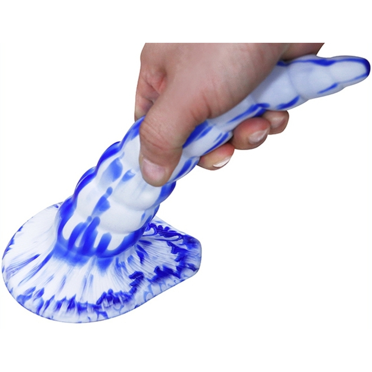 plug couleur unicorn 18 x 6cm bleu blanc 4