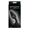 plug courbe knock renegade 10 x 4cm noir 1
