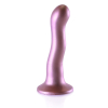 plug curvy g spot 17 x 35cm rose