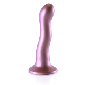 plug curvy g spot 17 x 35cm rose