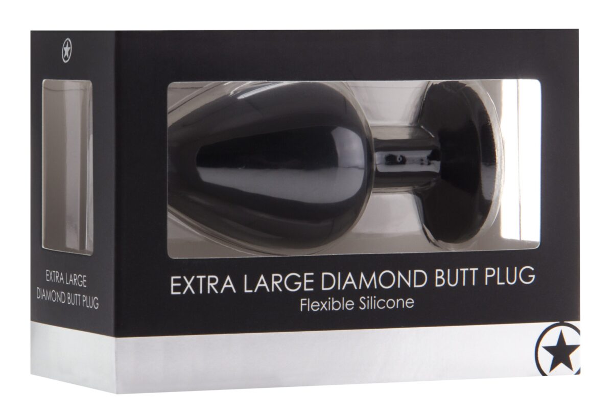 plug diamond extra large 8 x 44 cm noir 1 scaled