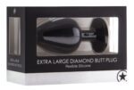 plug diamond extra large 8 x 44 cm noir 1 scaled