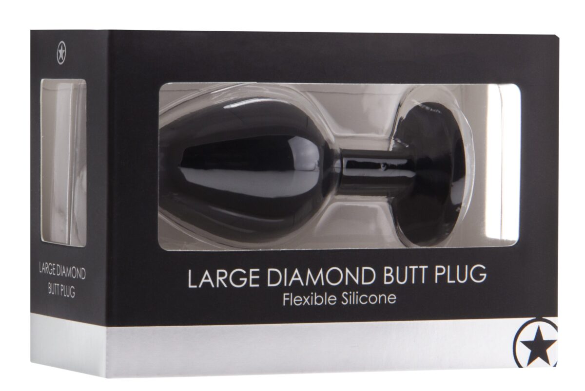plug diamond large 7 x 35 cm noir 1 scaled