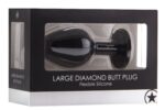 plug diamond large 7 x 35 cm noir 1 scaled