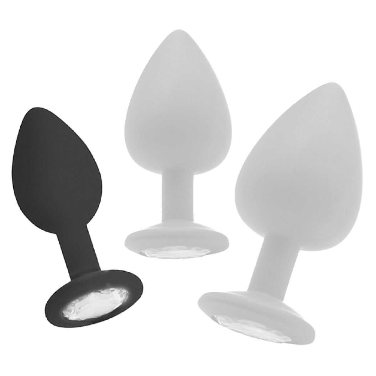 plug diamond regular 65 x 28 cm noir