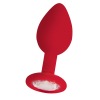 plug diamond regular 65 x 28 cm rouge 2