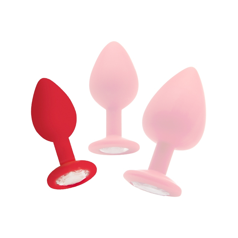 plug diamond regular 65 x 28 cm rouge