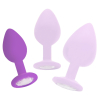 plug diamond regular 65 x 28 cm violet