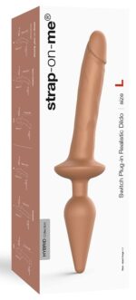plug dildo switch realistic strap on me l 16 x 34cm 1