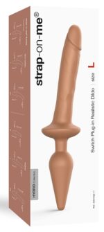 plug dildo switch realistic strap on me s 13 x 28cm 1
