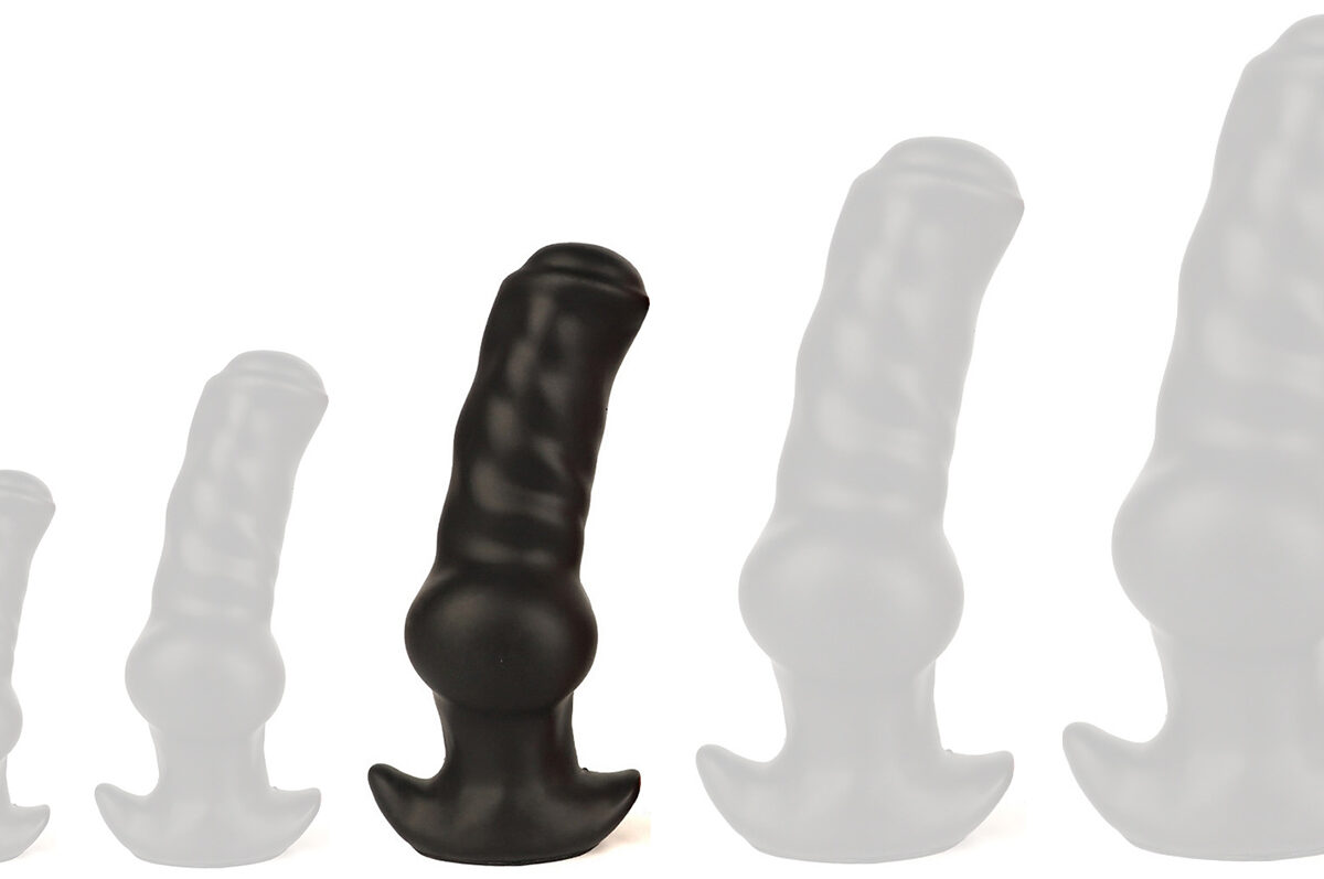plug dogsit m 14 x 5cm noir