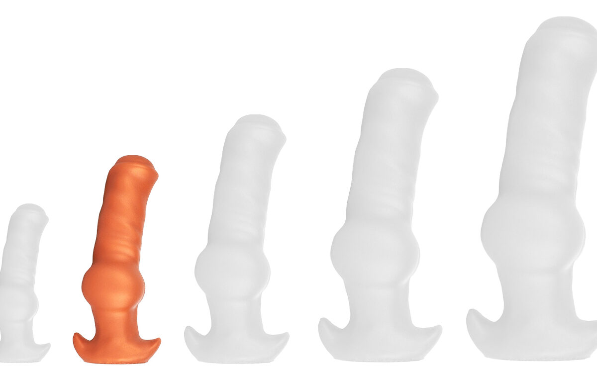 plug dogsit s 11 x 4cm orange