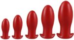 plug drakar egg s 10 x 45cm rouge 2