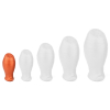 plug egg as xs 6 x 35cm orange