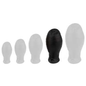 plug egg ass l 105 x 63cm noir