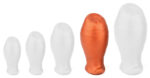 plug egg ass l 105 x 63cm orange
