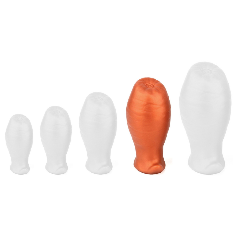 plug egg ass l 105 x 63cm orange