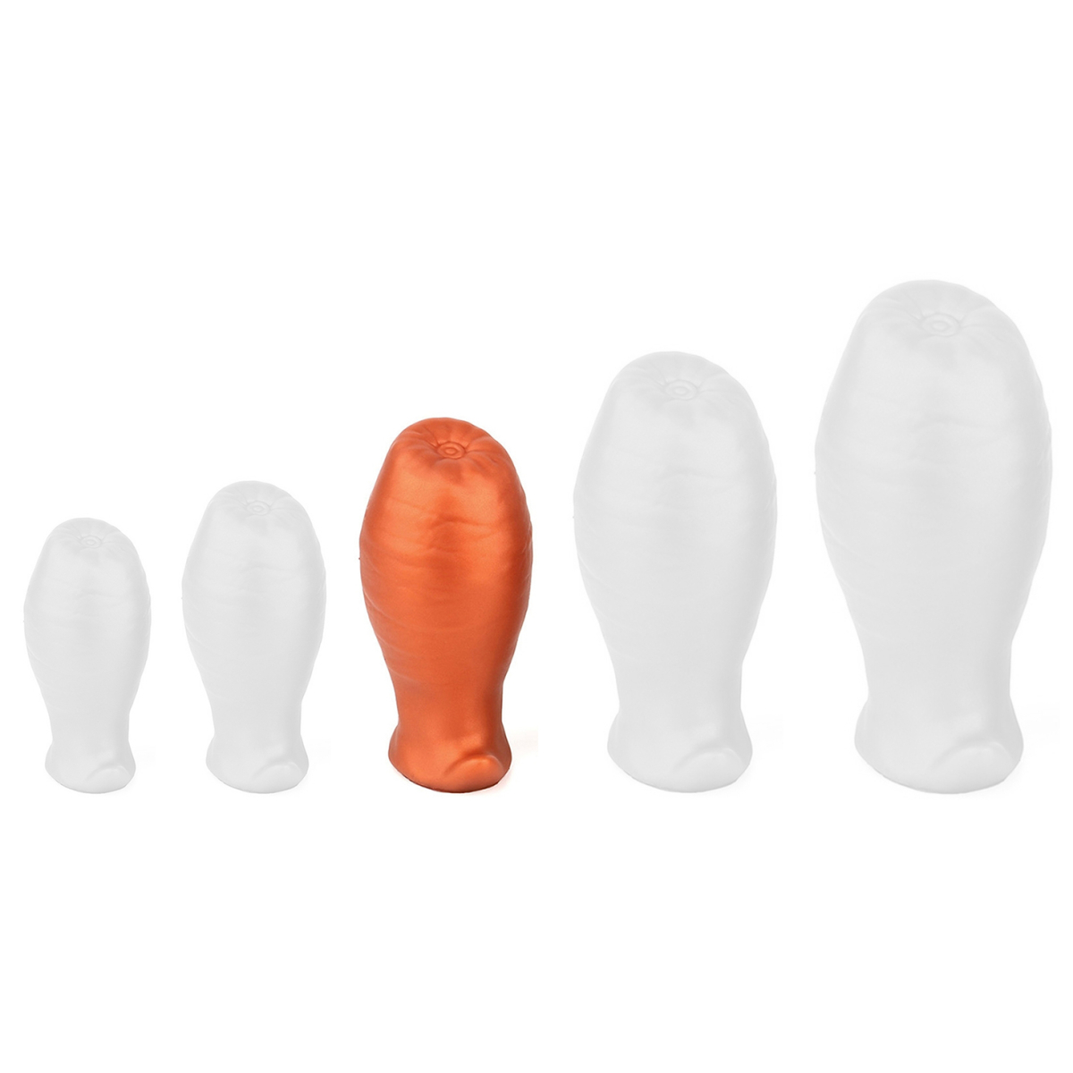 plug egg ass m 95 x 53cm orange