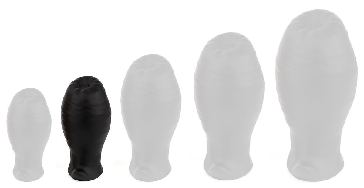 plug egg ass s 75 x 43cm noir