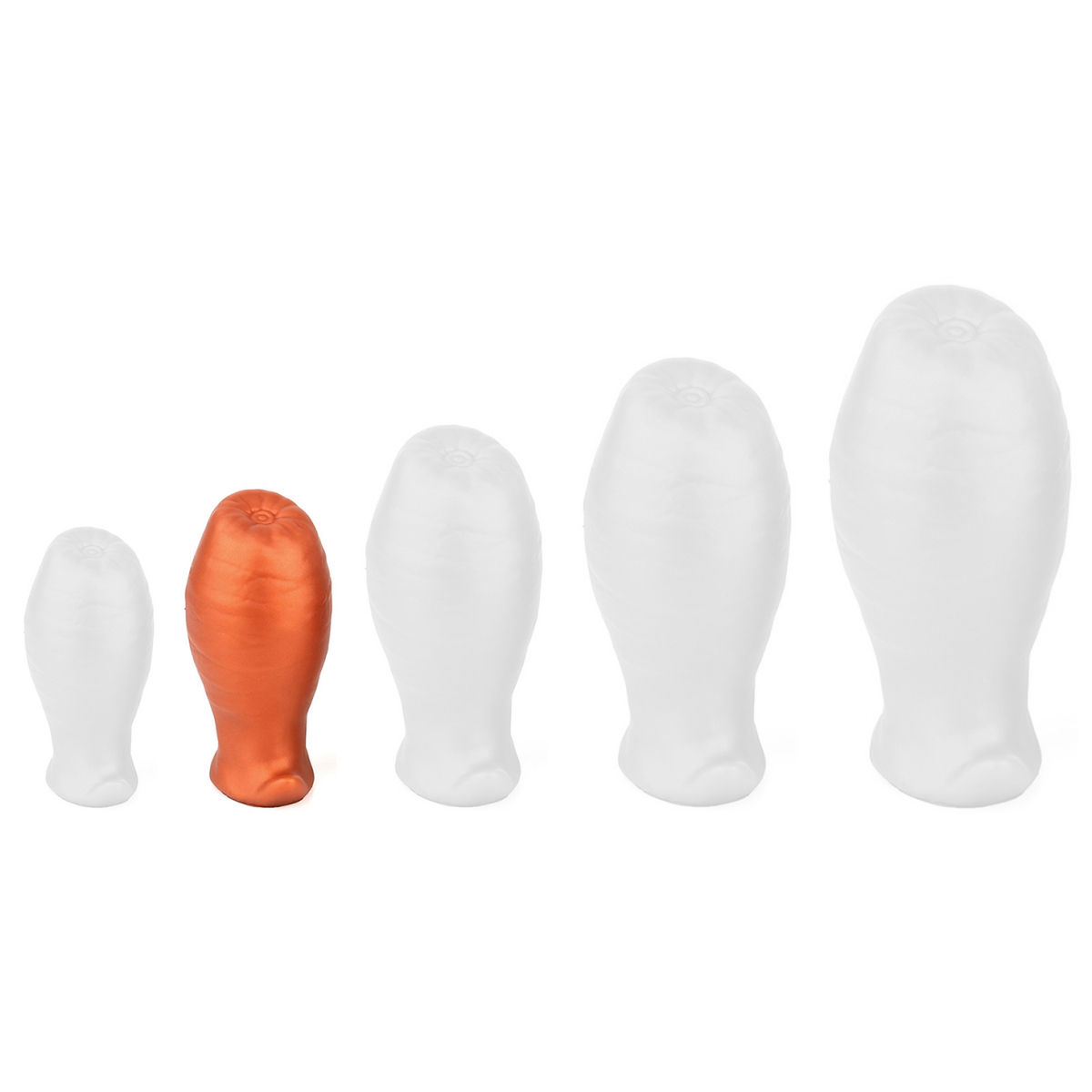 plug egg ass s 75 x 43cm orange