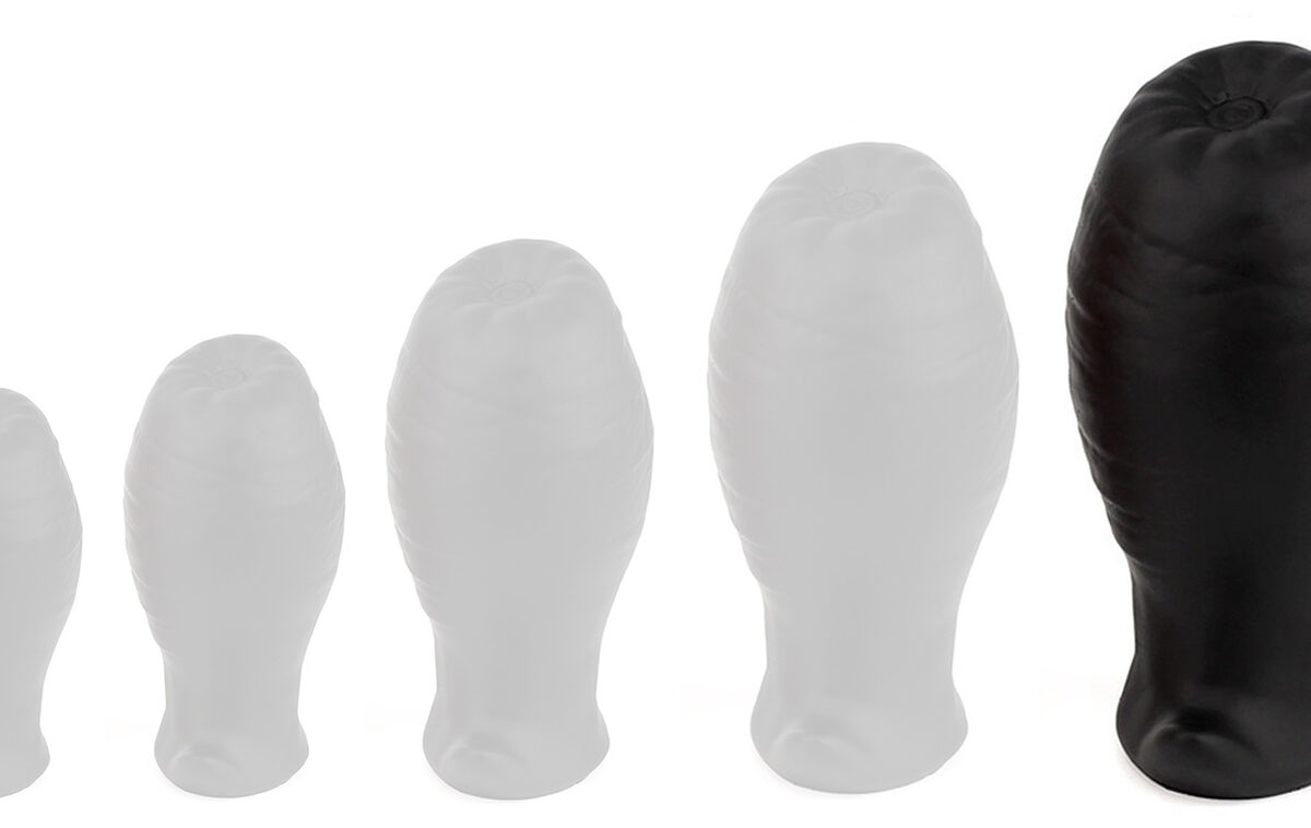plug egg ass xl 125 x 73cm noir