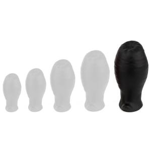 plug egg ass xl 125 x 73cm noir