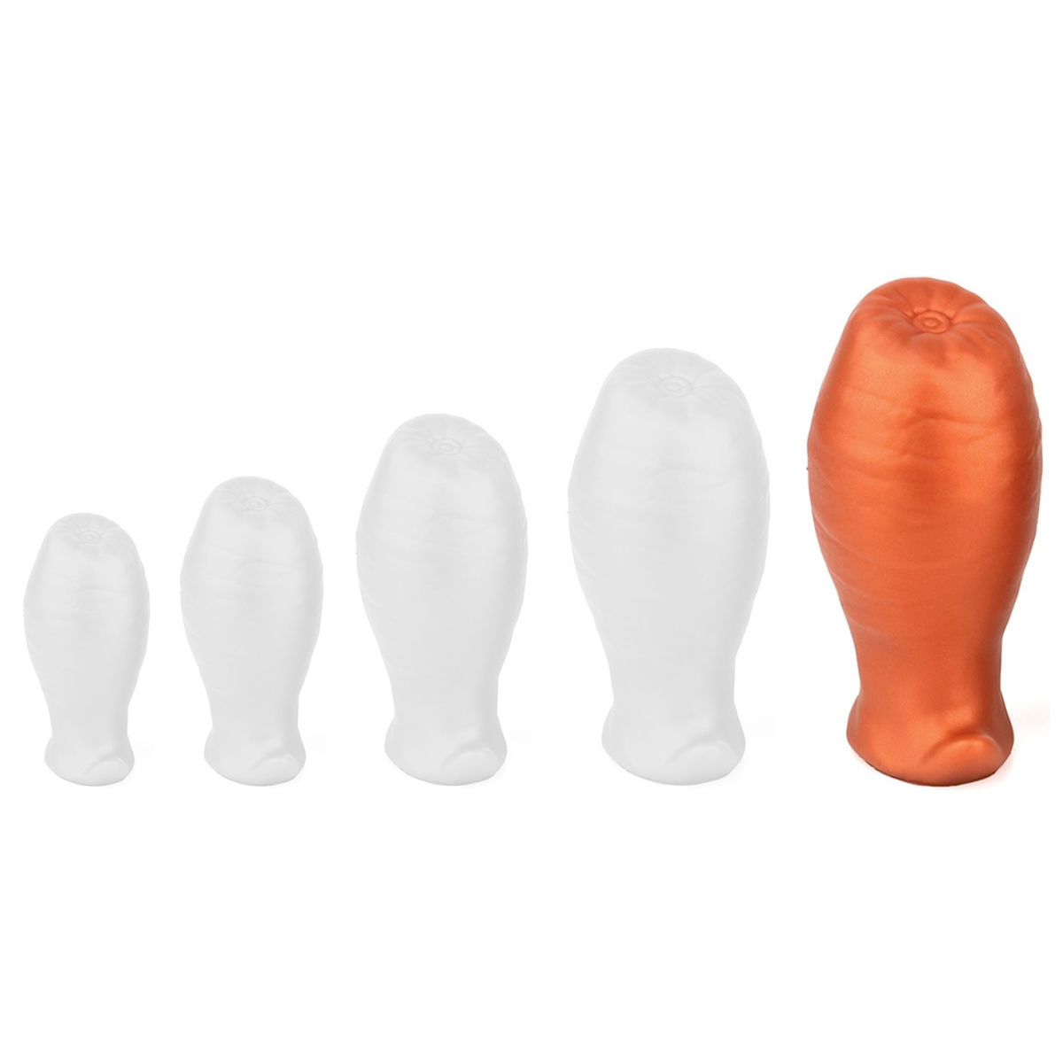 plug egg ass xl 125 x 73cm orange