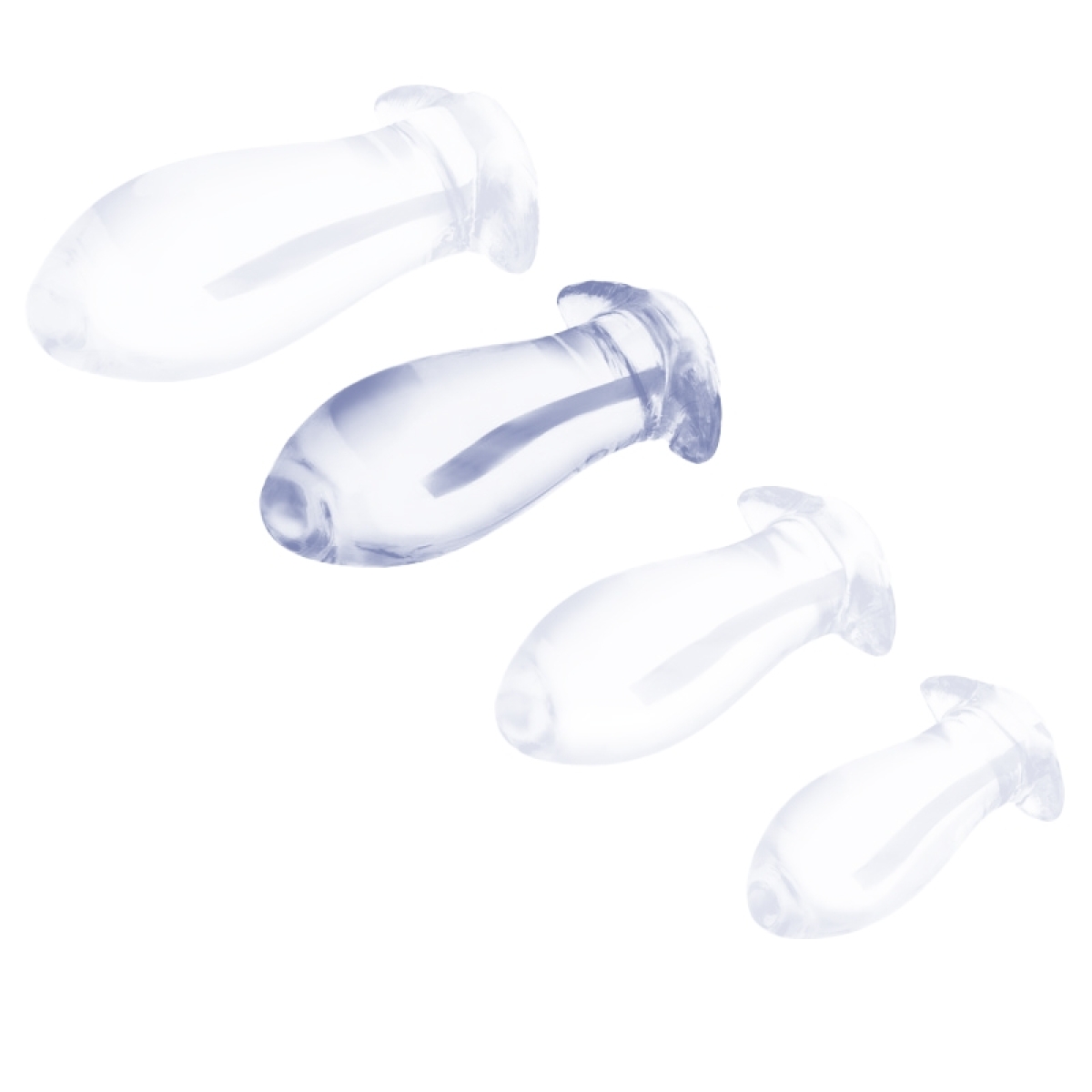 plug egg clear l 135 x 6cm transparent 1