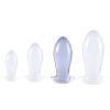plug egg clear l 135 x 6cm transparent