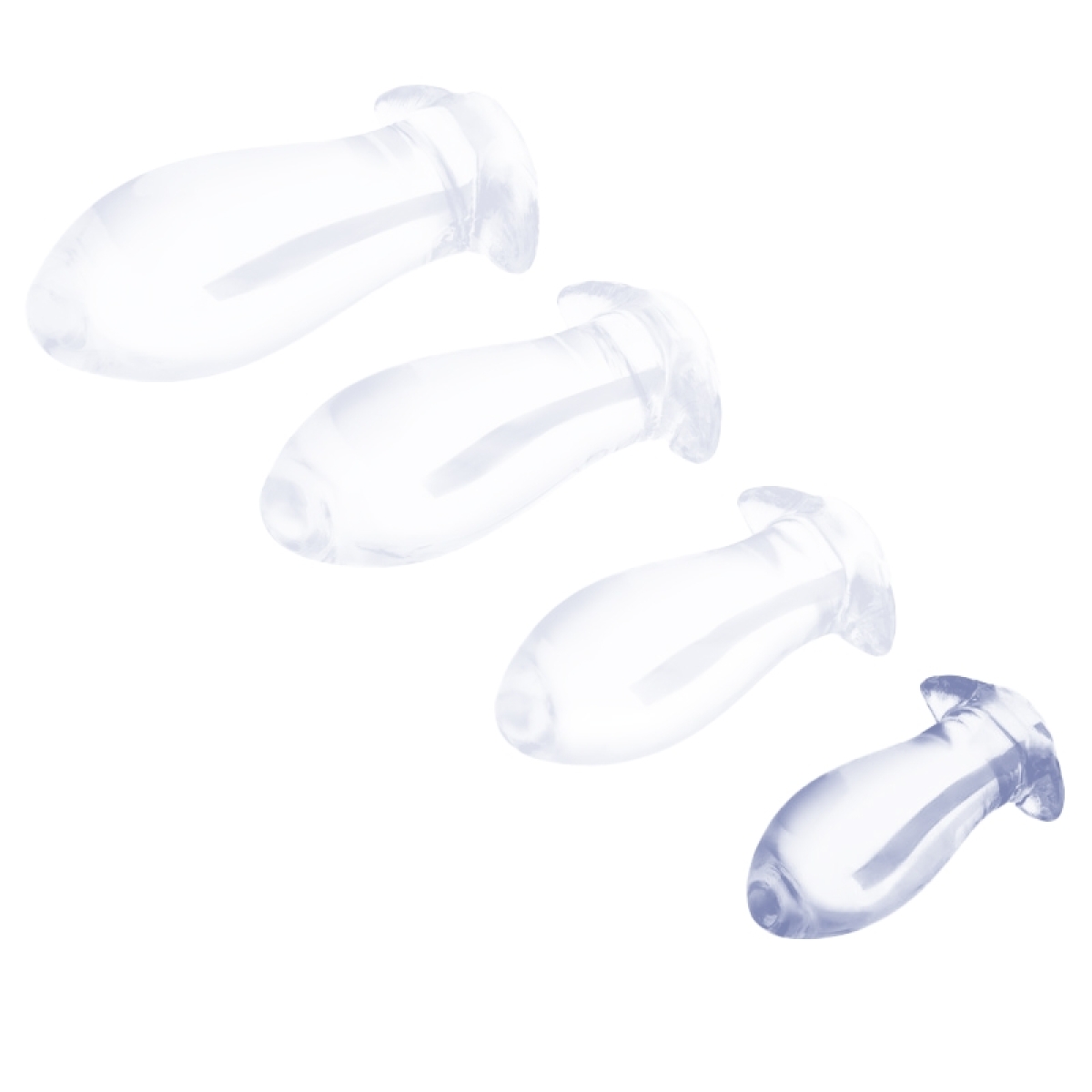 plug egg clear s 9 x 4cm transparent 1