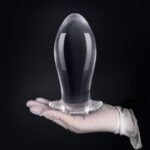 plug egg clear xl 16 x 7cm transparent 3