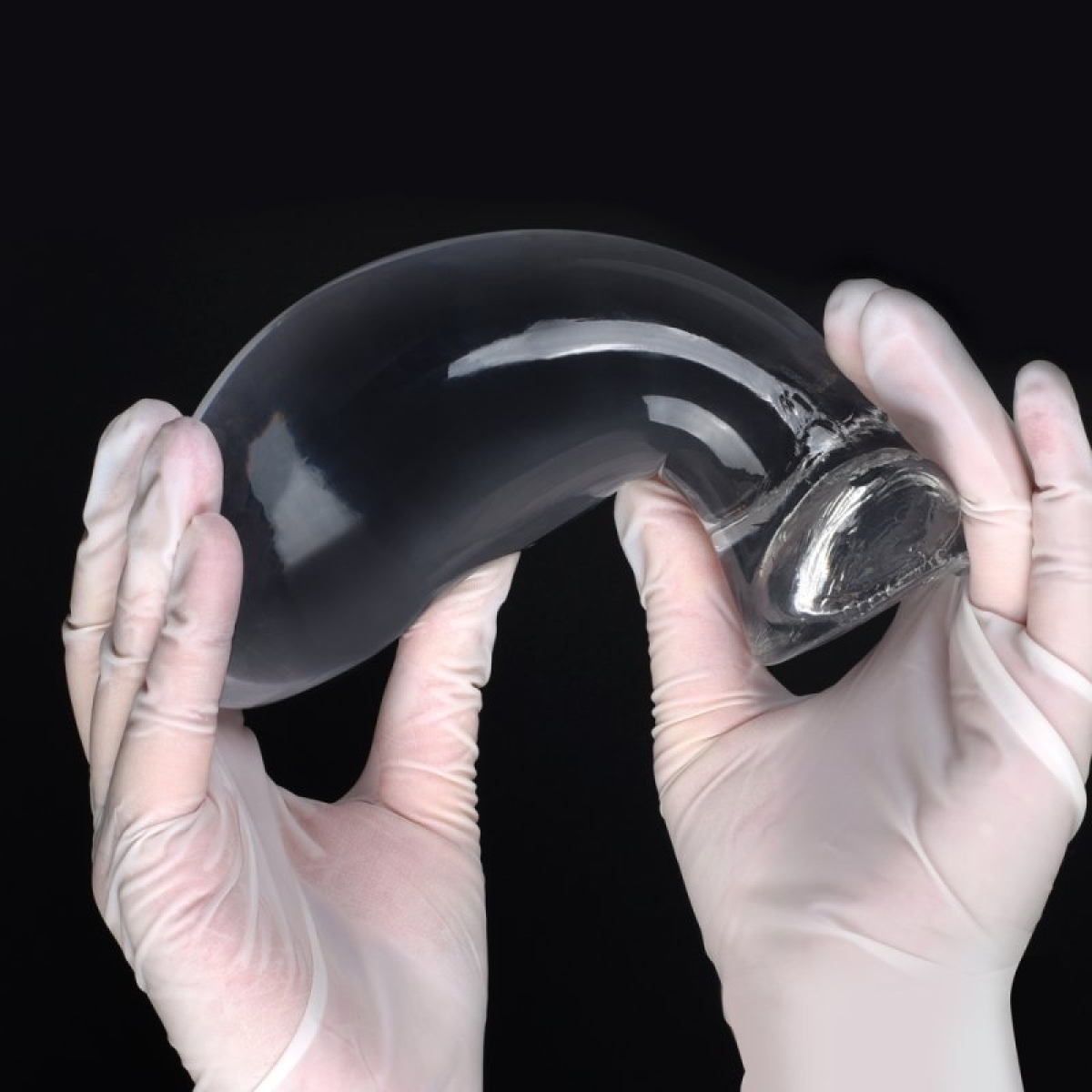 plug egg clear xl 16 x 7cm transparent 4