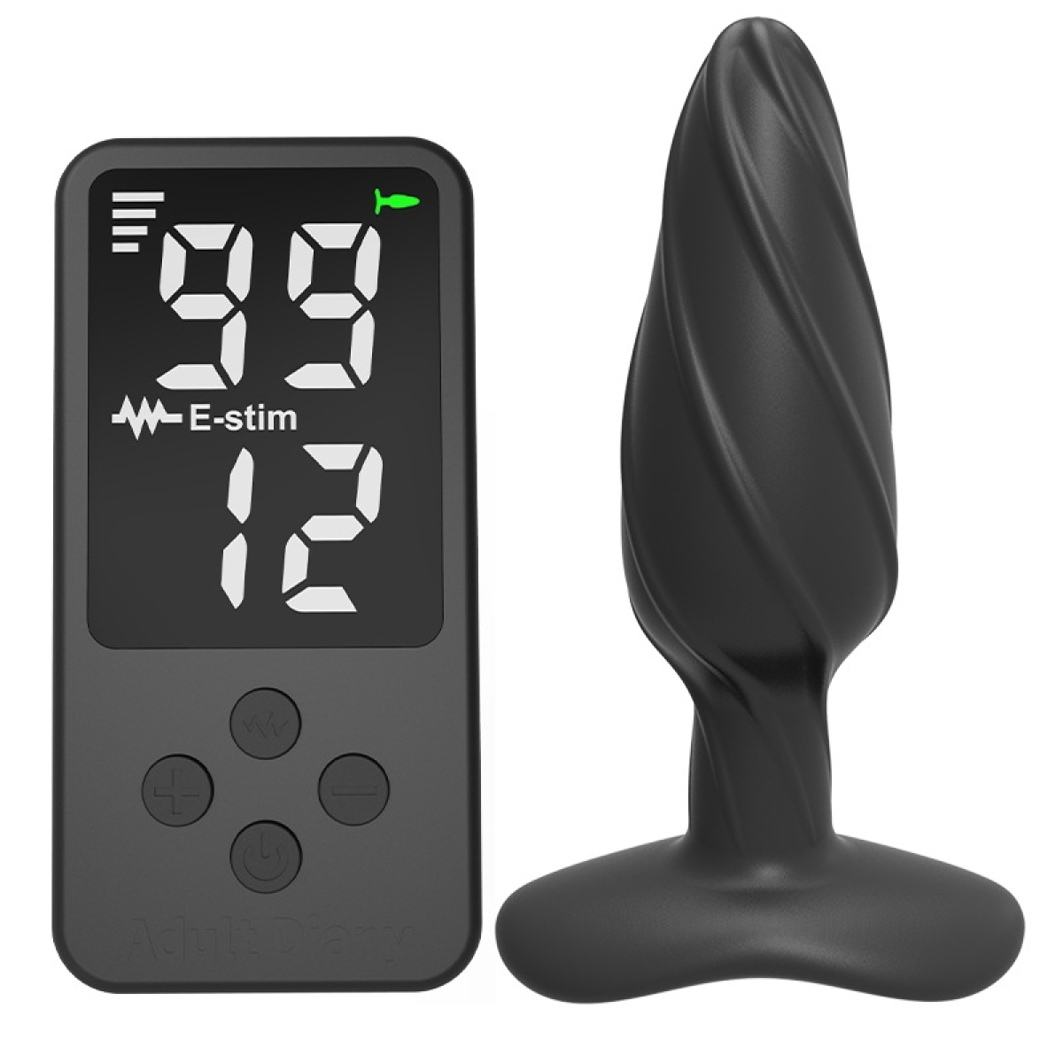 plug electro butt pulse 105 x 35cm