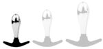 plug en metal ankrit s 75 x 22cm