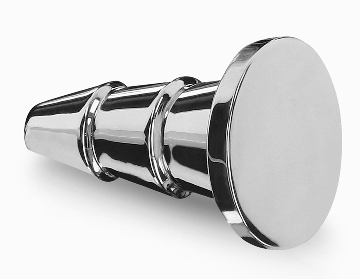 plug en metal cone steel 75 x 38cm 1