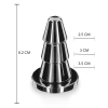 plug en metal cone steel 75 x 38cm 4