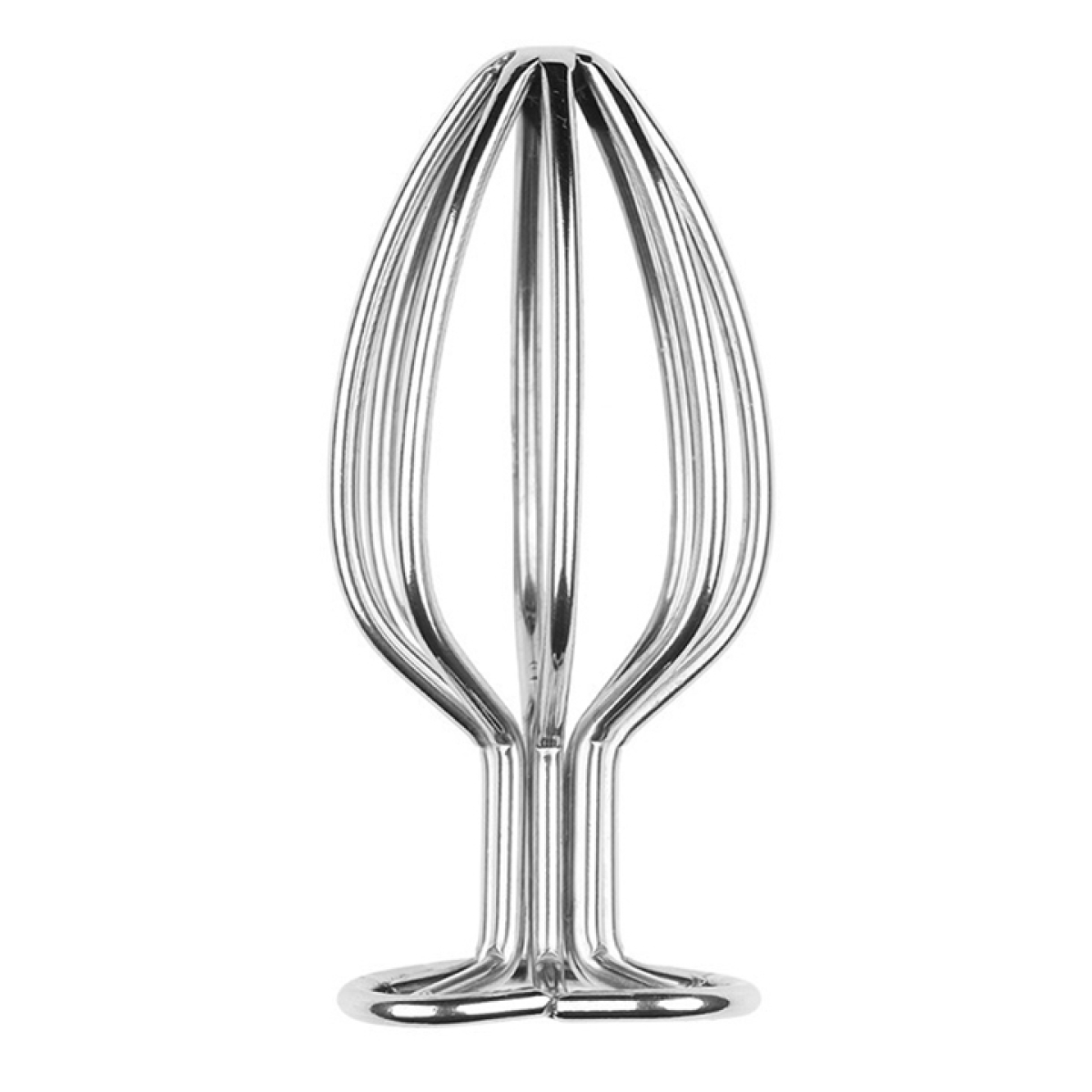 plug en metal heart line l 8 x 42cm